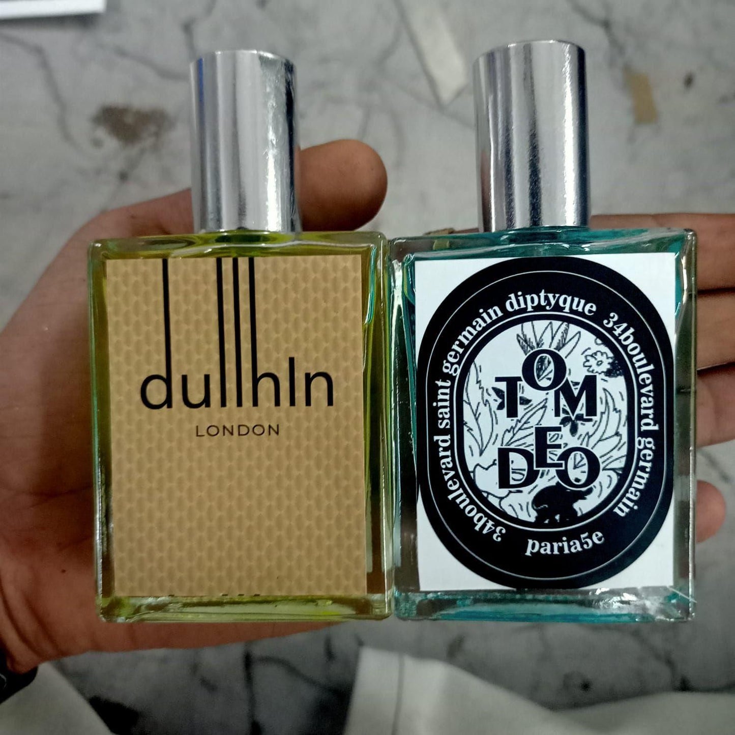 Buy 1 Get 1 Free - Dullhin LONDON and Tom Deo Luxurious Perfume Combo ( Pack Of 2 )